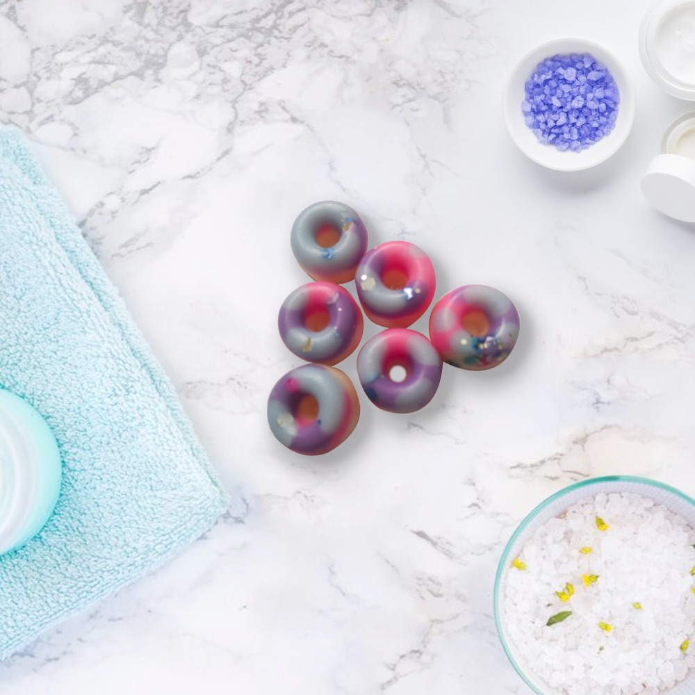 unicorn sparkle mini donuts wax melts