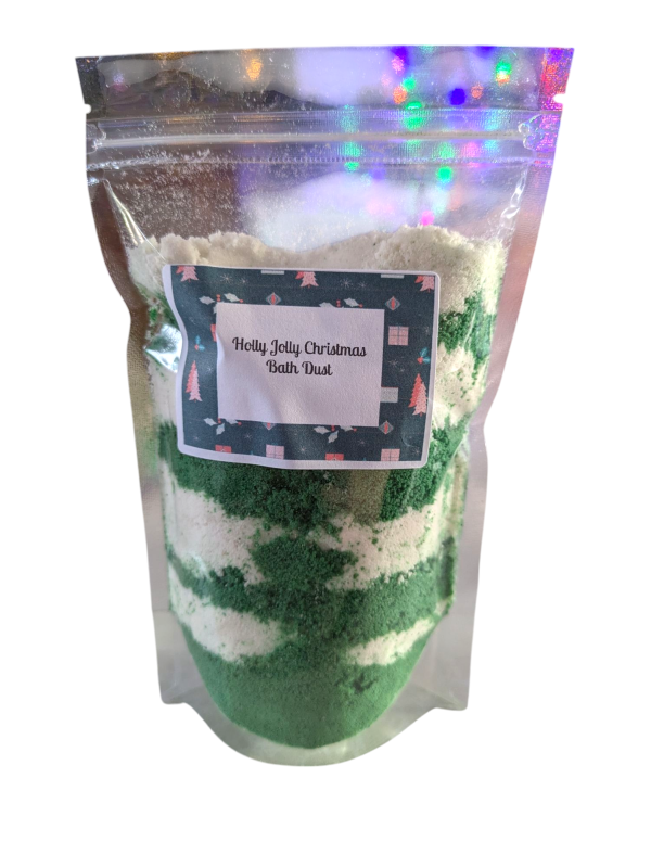 Holly Jolly Christmas bath dust